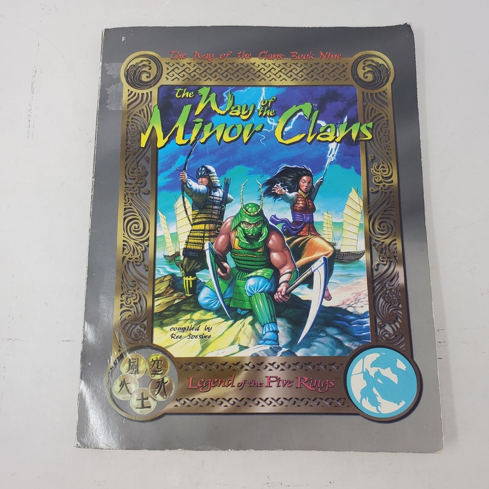 AEG L5R RPG 1st-2nd Ed Way of the Minor Clans Legend Of The Five Rings